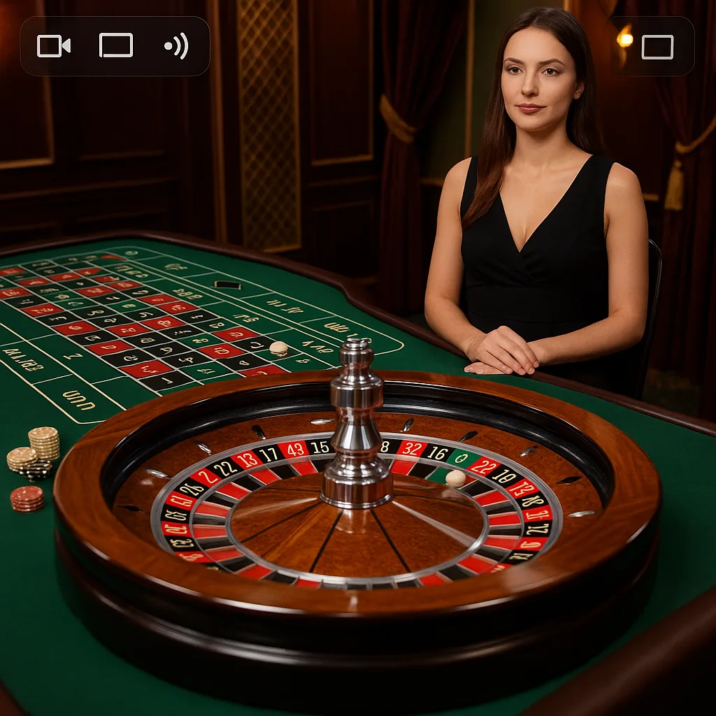 AmunRa Casino - Live Roulette with Real Dealers
