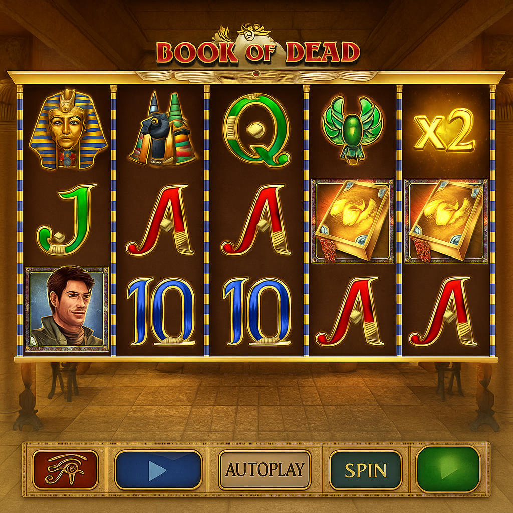 AmunRa Casino - Book of Dead Slot Game - Play Now